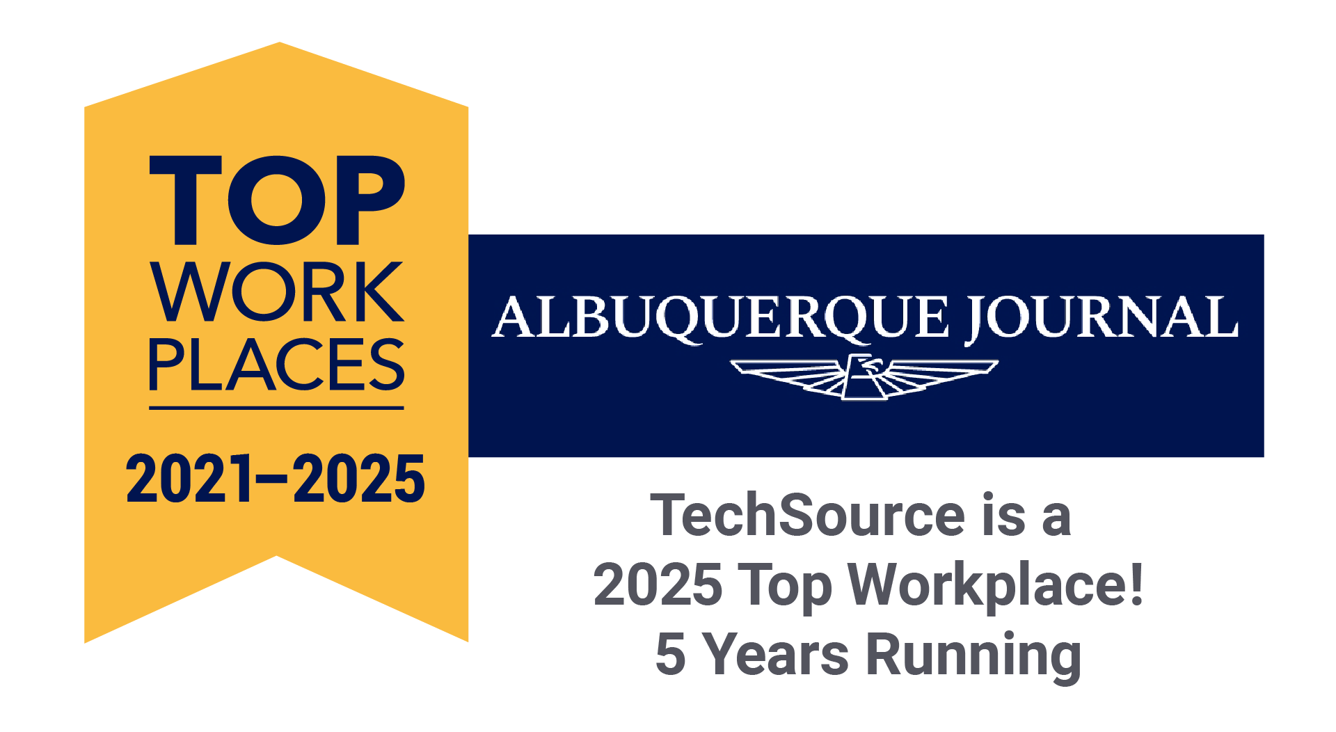 Top Workplaces - Five Time Winner