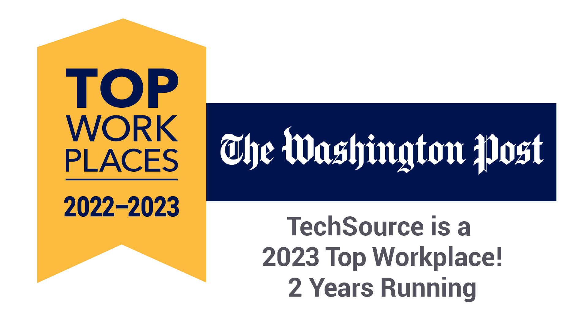 Washington Post Top Workplace Award 2023
